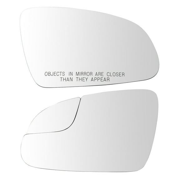 TRQ Mirror Glass Set Fits 2018-2022 Hyundai Kona MGA18567
