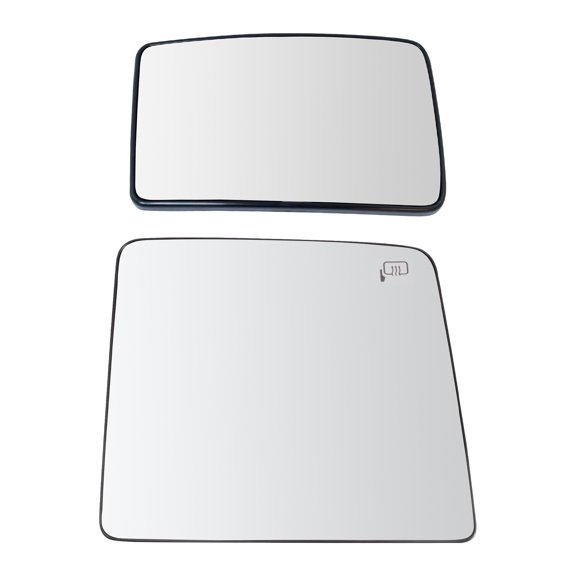 TRQ Mirror Glass Set For 13-16 Ford F-250 F-350 F-450 F-550 Super Duty MGA18660