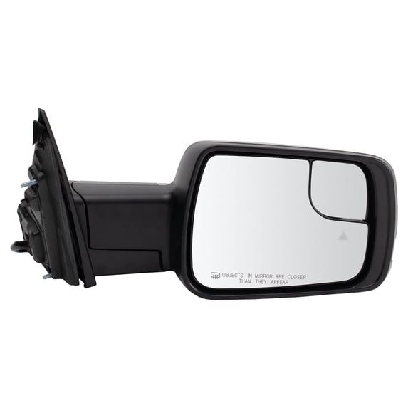 TRQ Mirror Heated Turn Signal Blind Spot Power Folding RH Side for Ram 1500 MRA04067