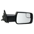 thumbnail image 1 of TRQ Mirror Heated Turn Signal Puddle Light Power Folding RH Side for Ram 1500 MRA04065, 1 of 7