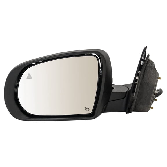TRQ Mirror Power Fold Heat Turn Puddle Light Blind Spot Memory Paint to Match LH MRA07117 Fits select: 2014-2018 JEEP CHEROKEE