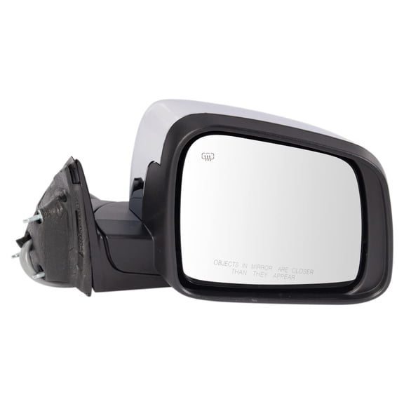 TRQ Mirror Power Folding Heated LED Signal Memory Puddle Chrome RH for Jeep MRA08254 Fits select: 2014-2018,2020 JEEP GRAND CHEROKEE