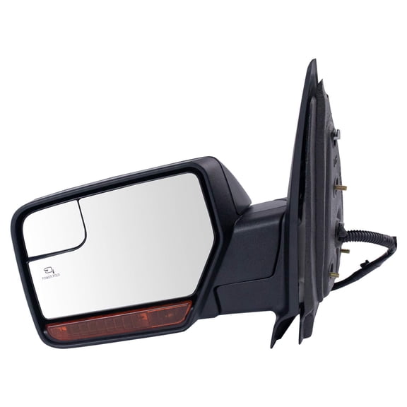 TRQ Mirror Power Folding Heated Memory Turn Signal Puddle Light PTM LH Side MRA08001 Fits select: 2012-2014 FORD EXPEDITION, 2012-2014 LINCOLN NAVIGATOR
