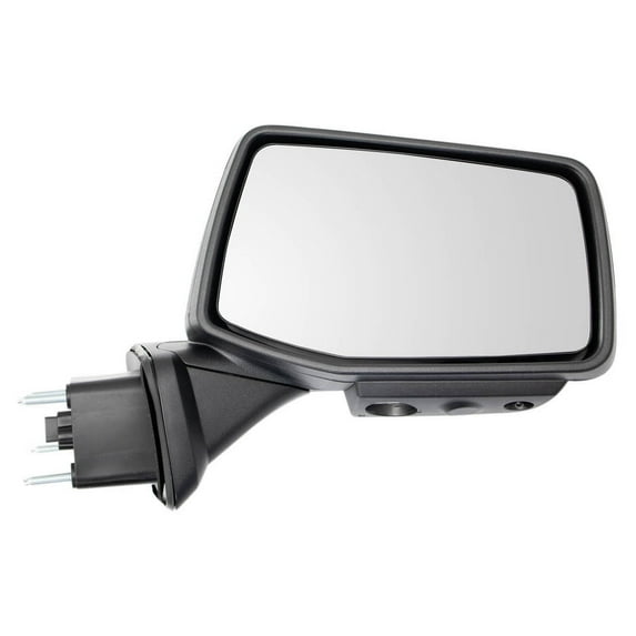 TRQ Mirror Power Heat Temp Sensor Fold Perimeter Memory Puddle Striped RH for GM MRA09714