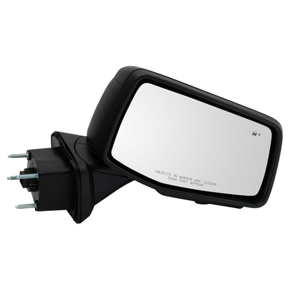 TRQ Mirror Power Heated BSM Temp Sensor Fold Perimeter Memory Puddle Striped RH MRA09703