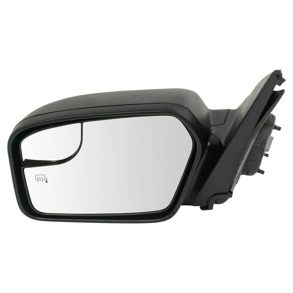 TRQ Mirror Power Heated Puddle Lamp Blind Spot Detection Texture LH for Ford MRA07028