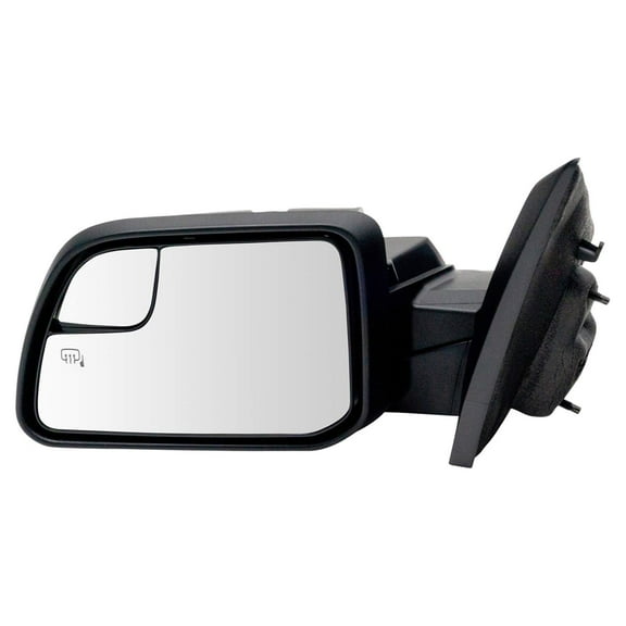 TRQ Mirror Power Heated Puddle Spotter Driver Side Left LH for 11-14 Ford Edge MRA07026