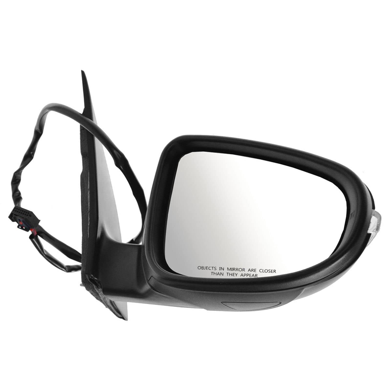 Mirror Compatible With 2012 Volkswagen Passat Right Passenger Side Heated In Housing Signal Light Paintable Kool Vue