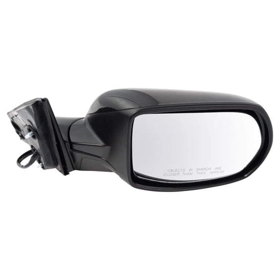 TRQ Mirror Power Heated Smooth Black Passenger Side RH for Honda CRV Canada MRA08217 Fits select: 2017-2018 HONDA CR-V