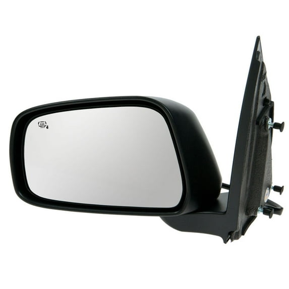TRQ Mirror Power Heated Smooth Driver Side Left LH for Nissan Frontier Xterra MRA05774 Fits select: 2005-2012 NISSAN PATHFINDER, 2009-2012 SUZUKI EQUATOR