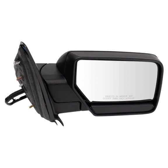 TRQ Mirror Power Non-Heated Puddle Light Textured Black RH Passenger Side MRA08020
