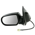 thumbnail image 1 of TRQ Driver Side Power Mirror Textured Black Manual Fold Fits 2001-2004 Mazda Tribute MA1320126, 1 of 3
