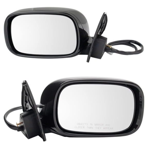 TRQ Mirror Set Power Folding Heated Memory Puddle Light for Lexus LS430 MRA09888