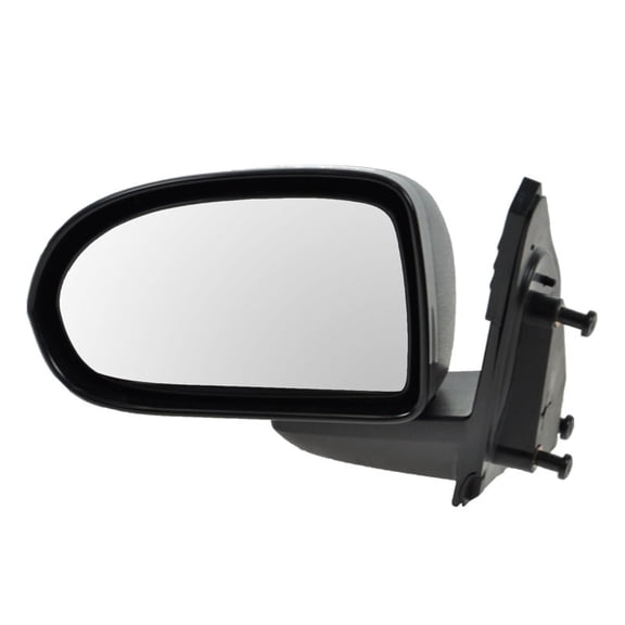 TRQ Mirror Side View Manual Folding Driver Left LH for 07-17 Jeep Compass MRA05703