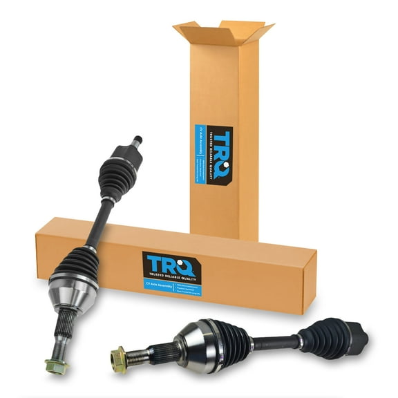 TRQ New CV Axle Shaft Assembly Front Pair for Acadia Enclave Outlook Traverse CSA82448