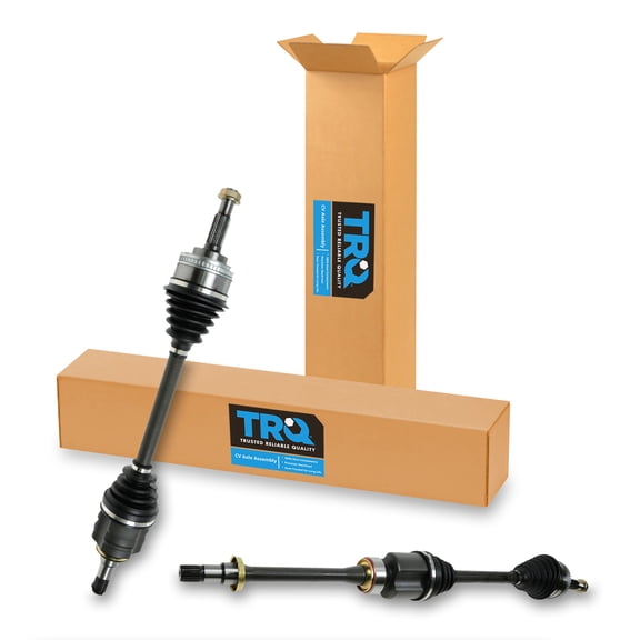 TRQ Front Left and Right CV Axle Assembly Set 2 Piece Fits 1992-2001 Toyota Camry 2.2L 1999-2001 Solara 2.2L