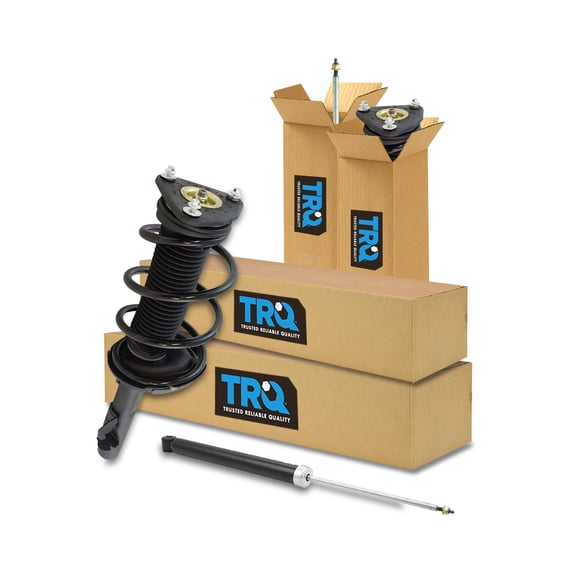 TRQ New Complete Strut Spring Assembly Shock Absorber Kit Set 4pc for Escape SKA72784 Fits select: 2013-2019 FORD ESCAPE