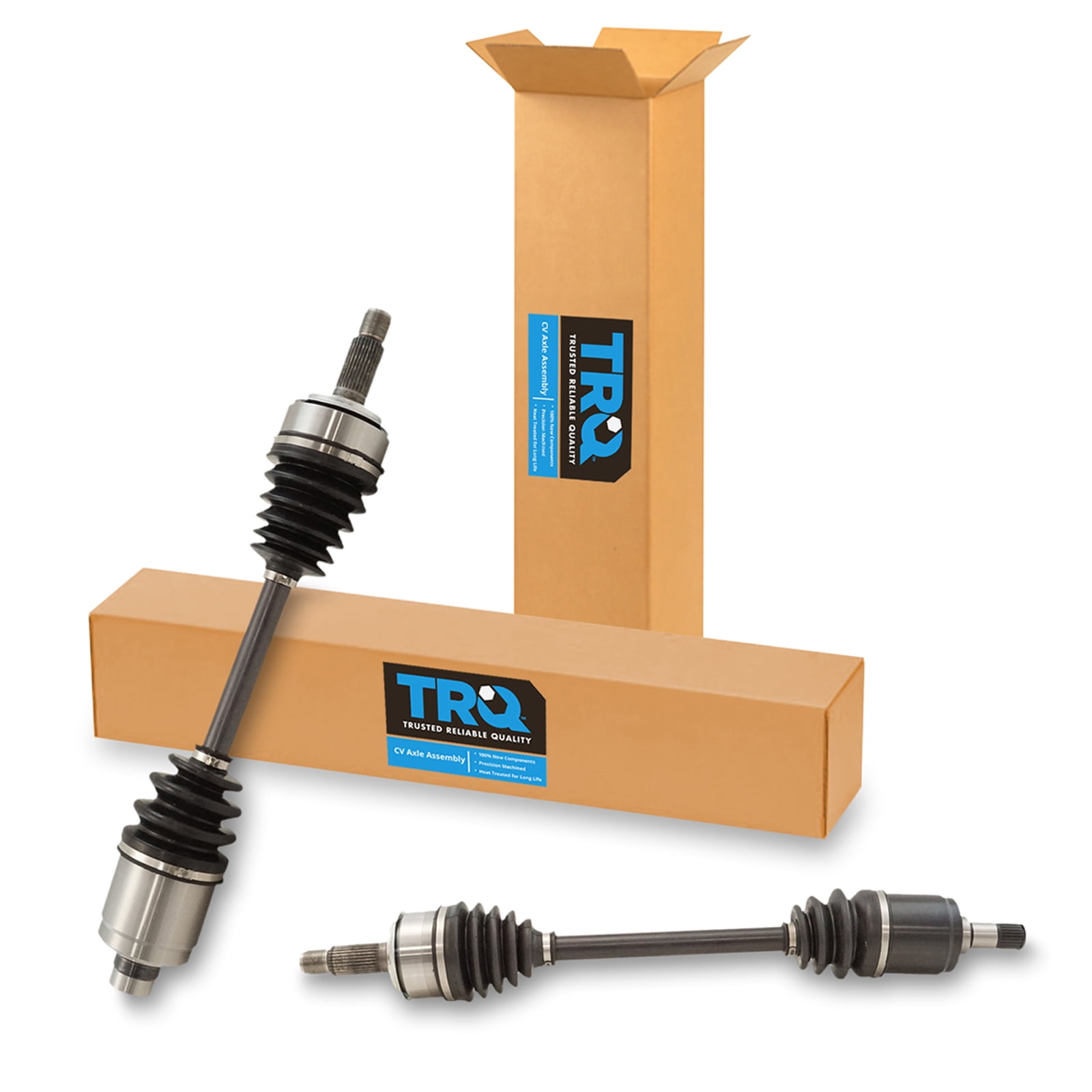 TRQ New Front CV Axle Shaft Assembly LH RH Kit Pair Set for TSX Accord 2.4L CSA72814 Fits select: 2008-2014 HONDA ACCORD, 2009-2013 ACURA TSX