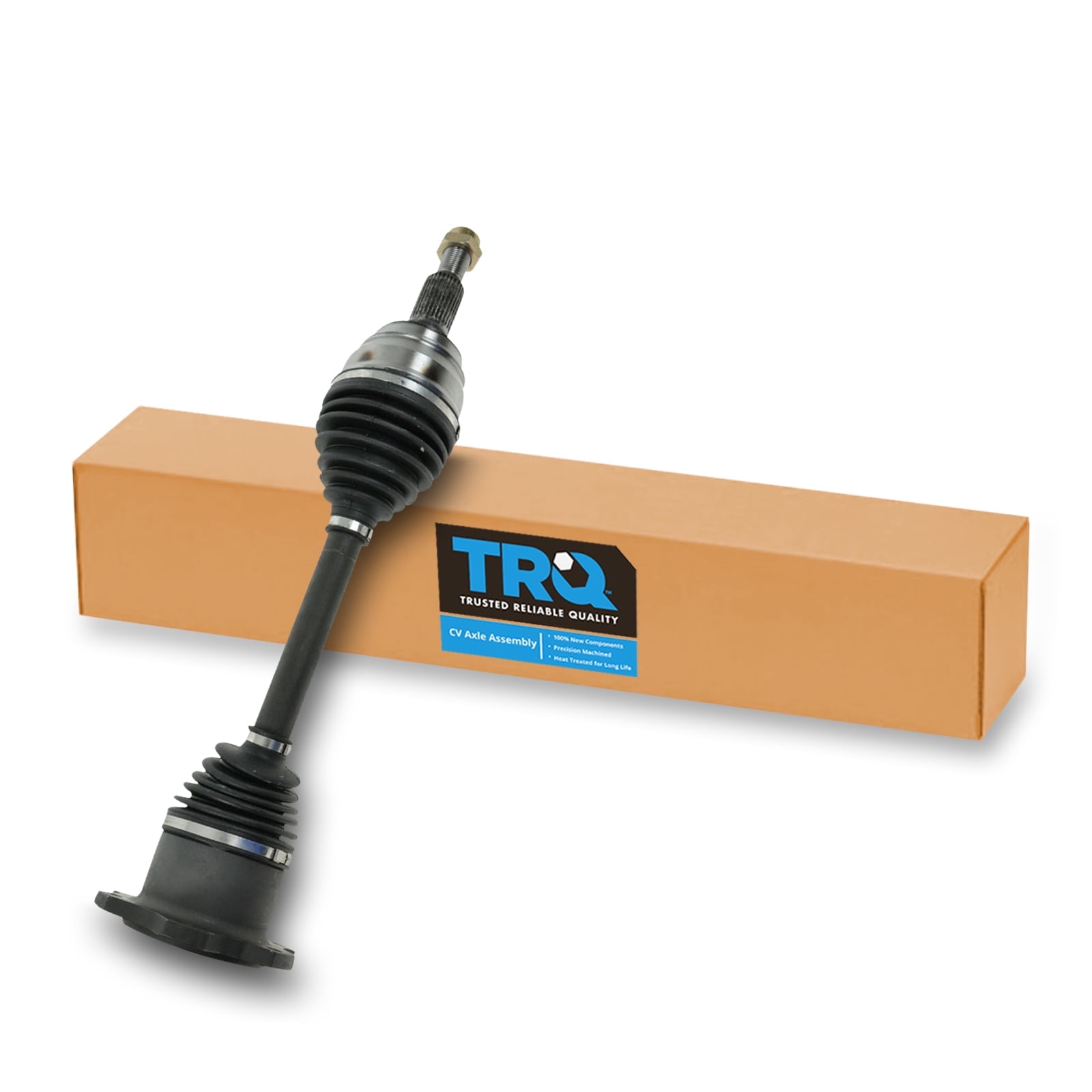 TRQ New Front CV Axle Shaft Assembly Fits Select Escalade Silverado 1500 Tahoe Suburban Sierra 1500 Yukon CSA82121