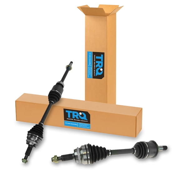 TRQ New Front CV Axle Shaft Joint Pair Left & Right Set For Camry V6 Lexus ES CSA82486 Fits select: 2004-2009 LEXUS RX, 2004-2005 TOYOTA HIGHLANDER