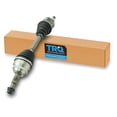 thumbnail image 1 of TRQ New Front Complete CV Axle Shaft LH Driver Side for Corolla Automatic AT CSA82395 Fits select: 2003-2008 TOYOTA COROLLA, 1 of 5