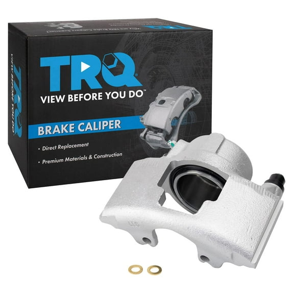 TRQ New Front Disc Brake Caliper with Hardware RH for GM Truck SUV Van