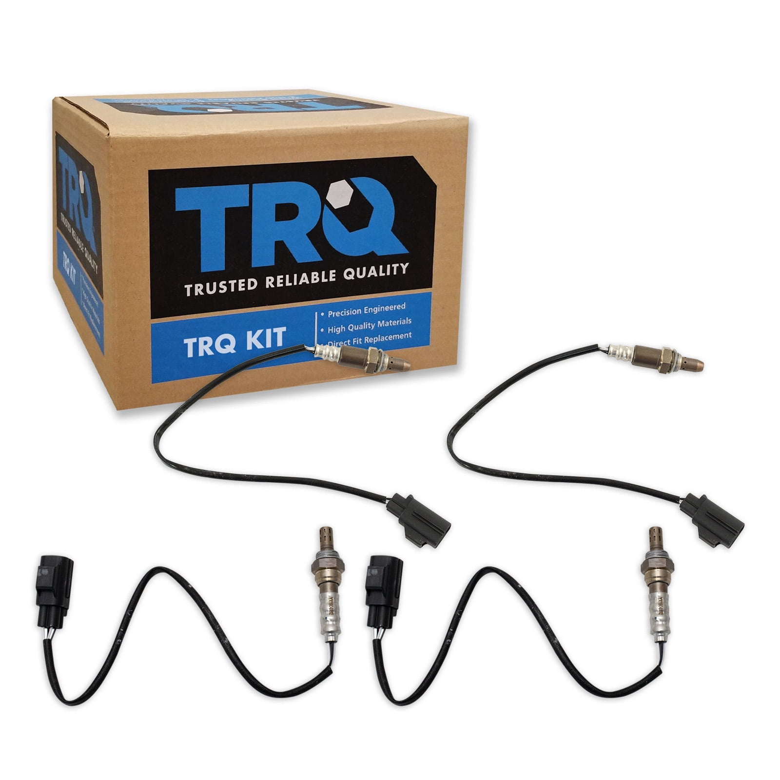 Land Rover O2 Sensors TRQ O2 Oxygen Sensor Set Fits 2008-2012 Land Rover 2007-2016 Volvo ...