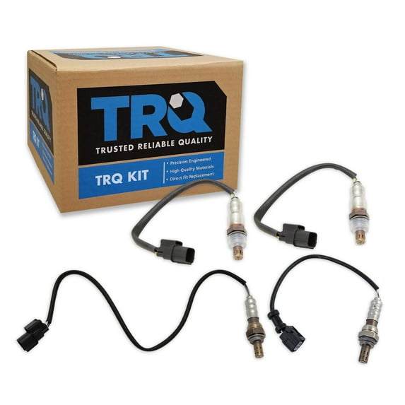 TRQ O2 Oxygen Sensor Set Fits Accord Crosstour Pilot Ridgeline MDX RDX RLX TLX OSA61851
