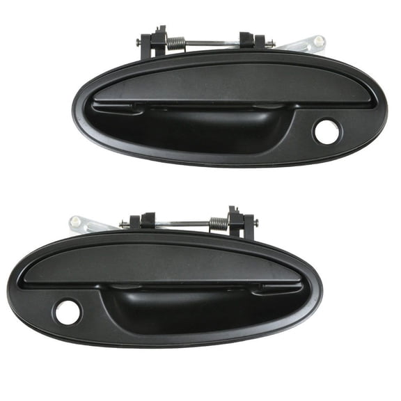 TRQ Outer Outside Exterior Door Handle Front Pair Set Left/Right for Buick Olds DHA36988