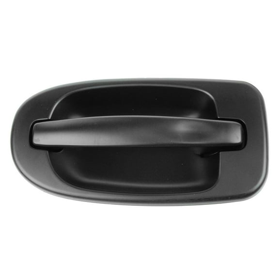 TRQ Outside Sliding Door Handle Smooth Black Rear Driver for Chevy Buick Pontiac DHA49014 Fits select: 2005-2008 CHEVROLET UPLANDER, 1997-2005 CHEVROLET VENTURE