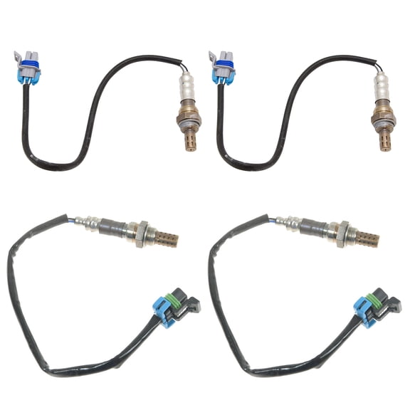 TRQ Oxygen O2 Sensor Downstream & Upstream Kit for Camaro Caprice Corvette SS OSA60251 Fits select: 2010-2015 CHEVROLET CAMARO, 2009-2013 CHEVROLET CORVETTE