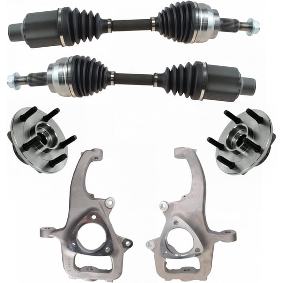 TRQ PSA27255 (6 Piece) Drivetrain Kit