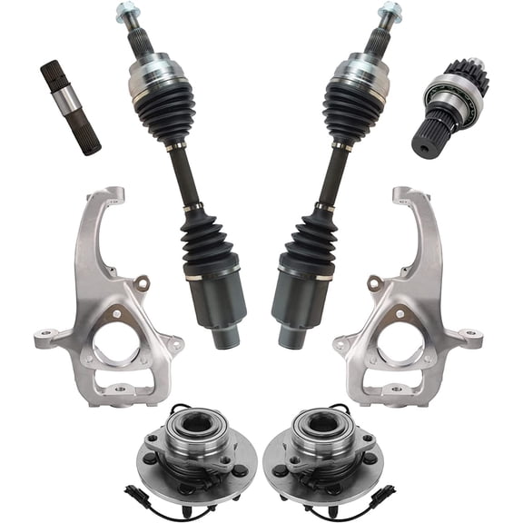 TRQ PSA27258 (8 Piece) Drivetrain Kit