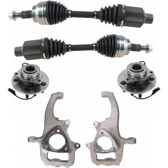 TRQ PSA27259 (6 Piece) Drivetrain Kit