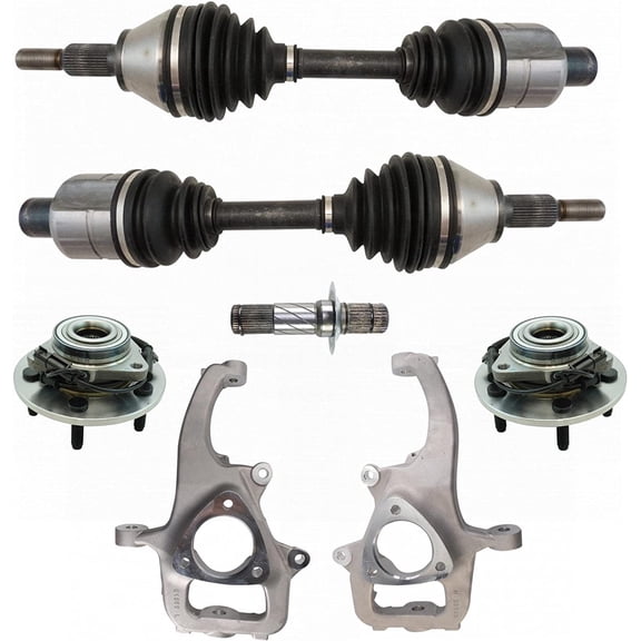 TRQ PSA27260 (7 Piece) Drivetrain Kit