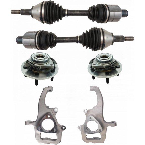 TRQ PSA27261 (6 Piece) Drivetrain Kit