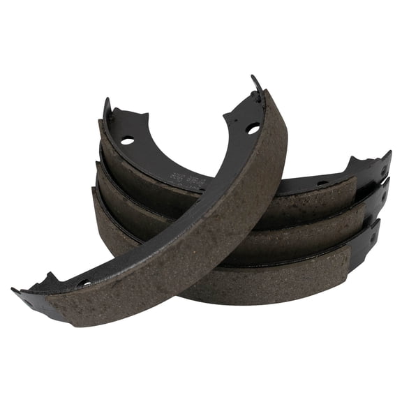 TRQ Parking Brake Shoe Set Fits 1985-2003 BMW