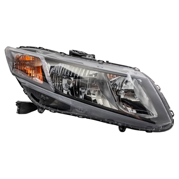 TRQ Passenger Side Headlight Assembly Halogen Fits 2013-2015 Honda Accord HO2503150