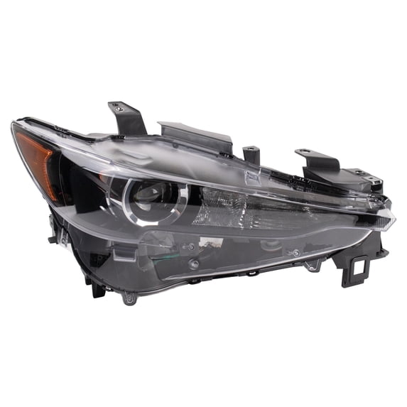 TRQ Passenger Side Headlight Assembly LED Fits 2017-2021 Mazda CX-5 Without Adaptive Headlights MA2503151