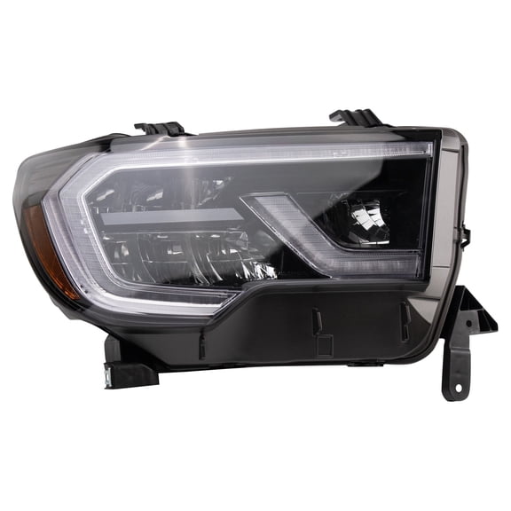 TRQ Passenger Side Headlight Assembly LED Fits 2018-2022 Toyota Sequoia Limited SR TRD Sport TRD Pro TO2503267