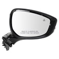 thumbnail image 1 of TRQ Passenger Side Power Heated Mirror Smooth Black Paint to Match Fits 2019-2021 Mazda 3 MA1321237, 1 of 5