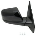 thumbnail image 1 of TRQ Passenger Side Power Mirror Smooth Black Cover Manual Folding Fits 2008-2013 Toyota Sequoia TO1321254, 1 of 5
