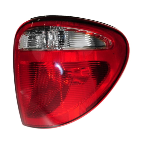TRQ Passenger Side Tail Light Assembly Fits 2004-2007 Chrysler Town & Country Dodge Caravan Grand Caravan CH2801157