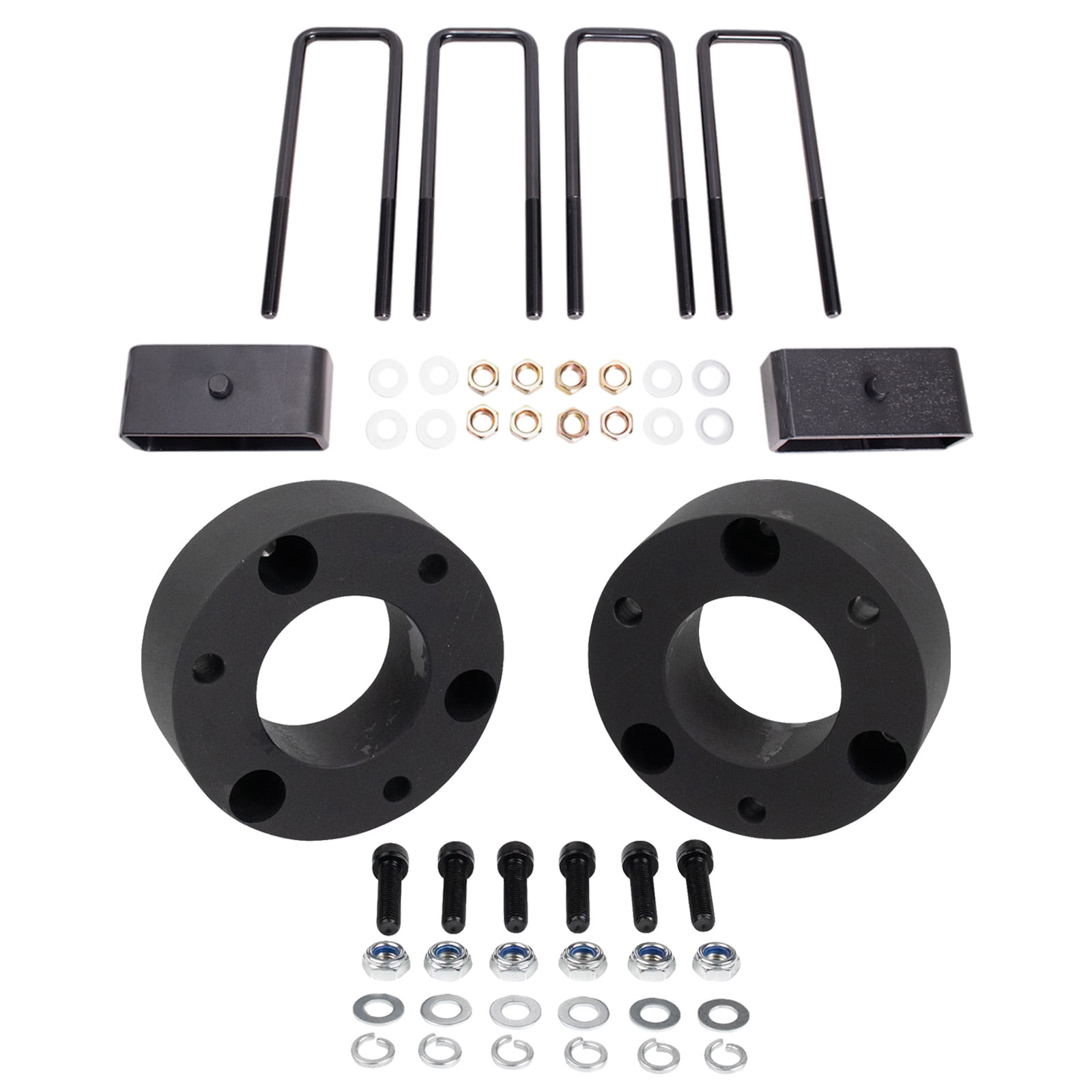 TRQ Performance 2 1/2" Front and 1/2" Rear Lift Kit Fits 2004-2019 Ford F-150 SKA28794