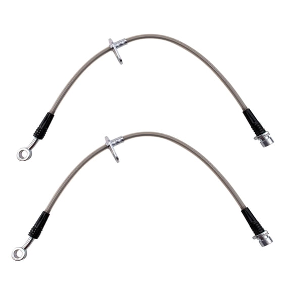TRQ Performance Front Brake Hose Set BLA63303 Fits Select 2001-2002 Acura MDX , 1999-2004 Honda Odyssey , 2003-2008 Honda Pilot