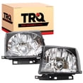 thumbnail image 1 of TRQ Performance Headlight Set LH & RH Sides Black for 97-00 Toyota Tacoma New HLA71036, 1 of 4