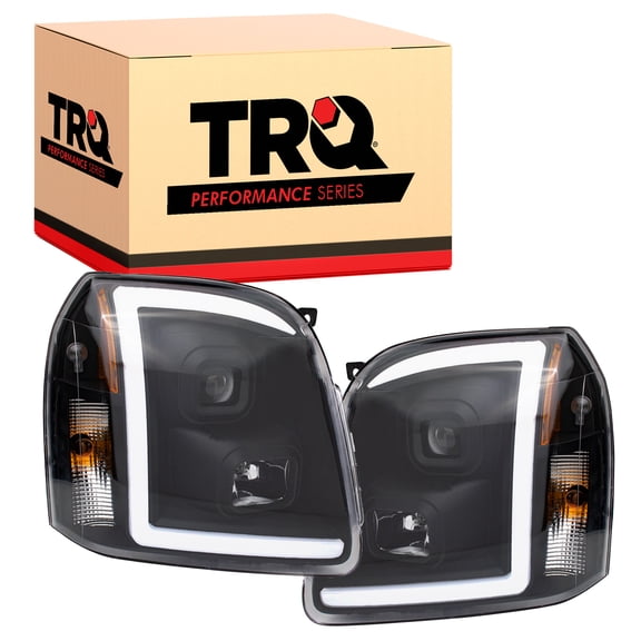 TRQ Performance Headlights Set Fits 2007-2014 GMC Yukon HLA71013