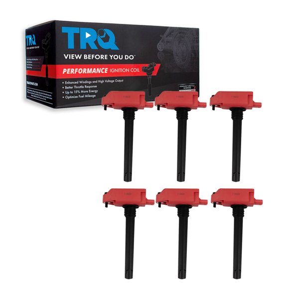 TRQ Performance Ignition Coil Set Fits 2016-2021 Chrysler Dodge Jeep Ram ICA33927