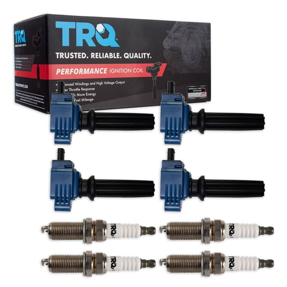 TRQ Performance Ignition Coils & Spark Plugs Fits 13-19 Ford Fusion 13-18 MKZ TKA05985 Fits select: 2013-2018 LINCOLN MKZ
