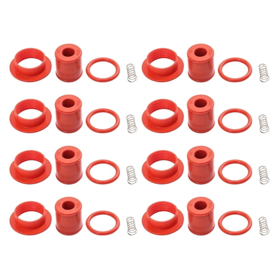 TRQ Performance Performance Ignition Coil Boot Set Red Fits 2007 Chrysler Aspen 2000-2007 Dodge Dakota Durango 2002-2007 Ram 1500 2006-2007 Jeep Commander 1999-2007 Grand Cherokee